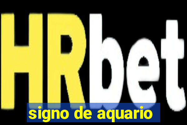 signo de aquario